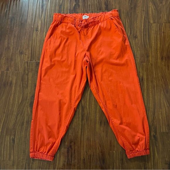 Levi’s Women’s Orange Jet Set Jogger Pull On Pants size XL - Picture 1 of 9